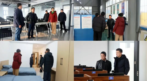 河南省建设教育协会领导一行莅临 河南二建集团培训学校指导工作